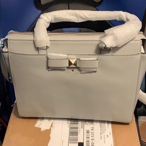 Kate Spade Jeanne Beacon Court Bag in Light Smoke